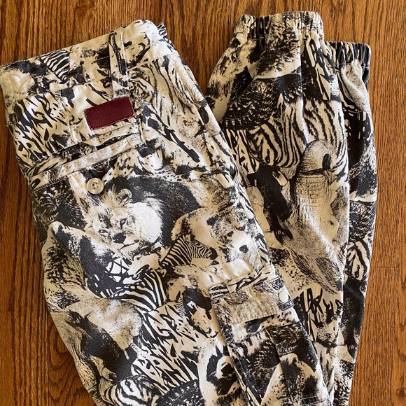 Rare Wildlife Collection Men's Joggers, Size 32 - Picture 1 of 4